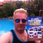 Author Tony Inman with an inspirational book for people facing change