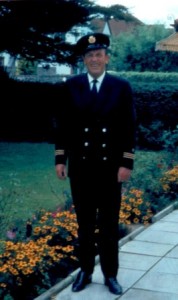 Bill Inman in British Airways uniform