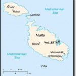 Map of Malta