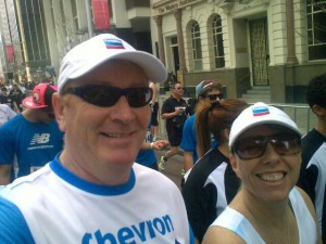 Tony & Jo complete Perth City to Surf