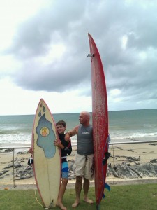 Uncle George spends time with nephew Jeremy