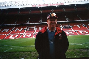 Tony at Old Trafford 2002