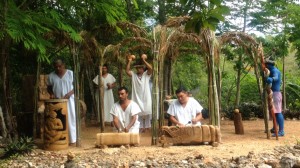 Mayan ceremony - travel provides fantastic opportunities to study human behaviour