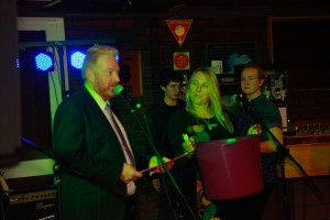 Perth author and business coach, Tony Inman at his book launch 2014