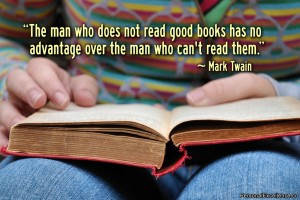 Tony Inman recommends reading for inspiration