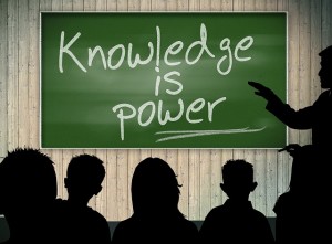 'Knowledge is power' - but only if used!