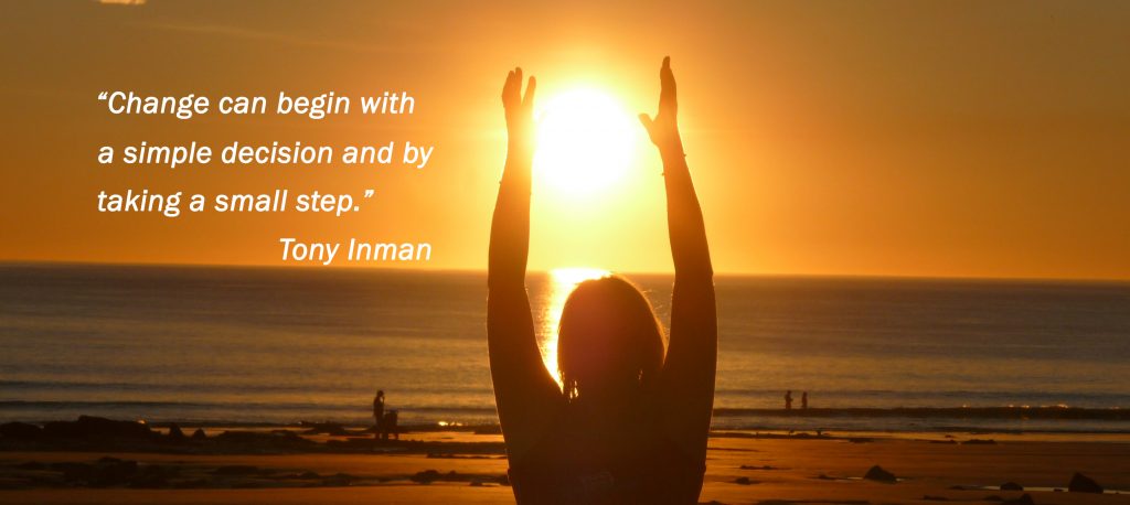 Change begins with a small decision and by taking a first step. Coach Tony Inman excels at simplifying your success.