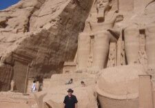 Tony at Abu Simbel, Egypt